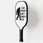 私はビッグフットが好きで嘘をつけない ピックルボールラケット (左)