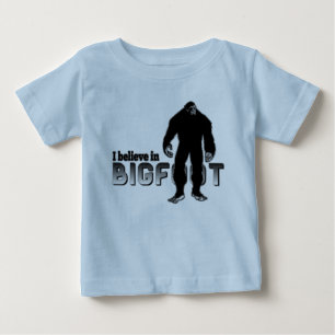私はビッグフットで信じます ベビーTシャツ