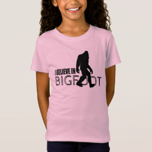 私はビッグフットのおもしろいなサスカッチで信じます Tシャツ