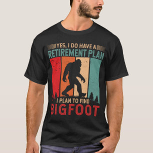 私はビッグフットのサスカッチを見つけるつおもしろいもり Tシャツ