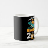 私はビッグブラザーになる2026 - Dino妊娠 コーヒーマグカップ (正面右)