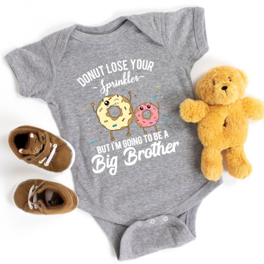 私はビッグブラザーベビー発表になる ベビーボディスーツ