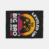 私はビッグブラザー2026ビッグBroアンおもしろいにレベルアップ フリースブランケット (正面(横))