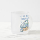 私はビッグブラザー – トラックTシャツとギフト フロストグラスマグカップ (正面右)