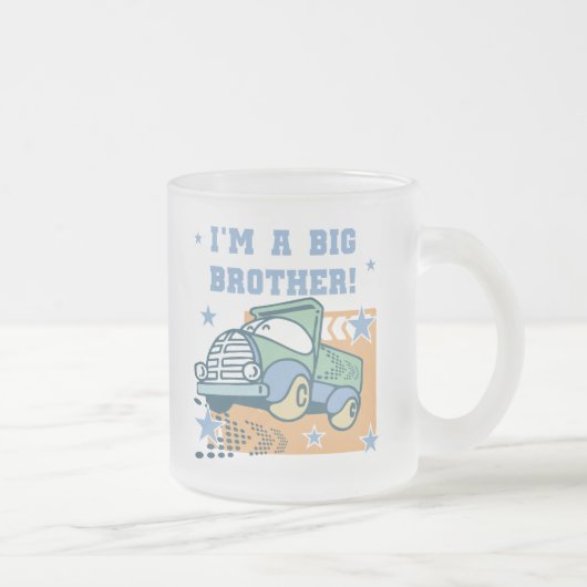 私はビッグブラザー – トラックTシャツとギフト フロストグラスマグカップ (右)