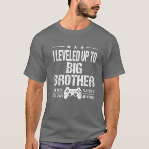 私はビッグブラザーEst 2023新しいBroにレおもしろいベル Tシャツ
