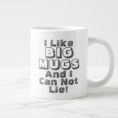 私はビッグマグコーヒージャンボおもしろいジャイアントビッグマグが好き ジャンボコーヒーマグカップ (右)