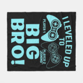 私はビッグBroにレベルアップした フリースブランケット (正面(横))