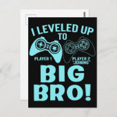 私はビッグBroにレベルアップした ポストカード (正面/裏面)