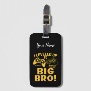 私はビッグBroにレベルアップした ラゲッジタグ