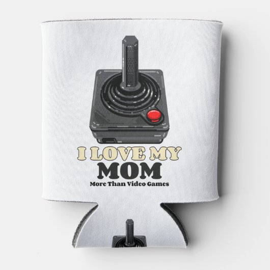 私はビデオゲームよりも母が大好きだ 缶クーラー (正面)