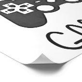 私はビデオゲームをする方がいい ポスター (角)