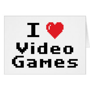 私はビデオゲームを愛します