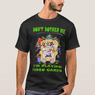 私はビデオゲー遊ムです Tシャツ