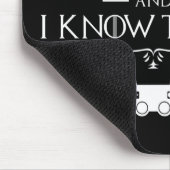 私はビデ遊オゲームと知っている マウスパッド (コーナー)