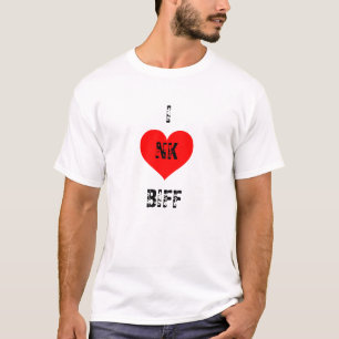 私はビフを愛します Tシャツ
