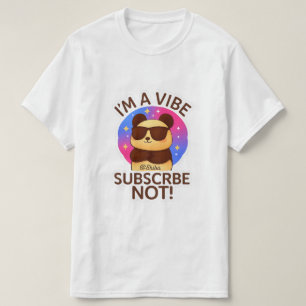 私はビブです、チャンネル登録よろしくね! Tシャツ
