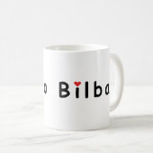 私はビルバオが大好き コーヒーマグカップ (正面右)
