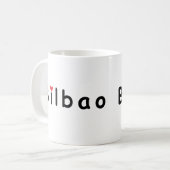 私はビルバオが大好き コーヒーマグカップ (正面左)