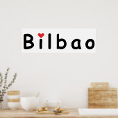 私はビルバオが大好き ポスター (キッチン)