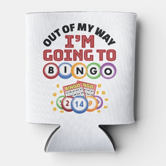 私はビンゴに行く 缶クーラー (正面)