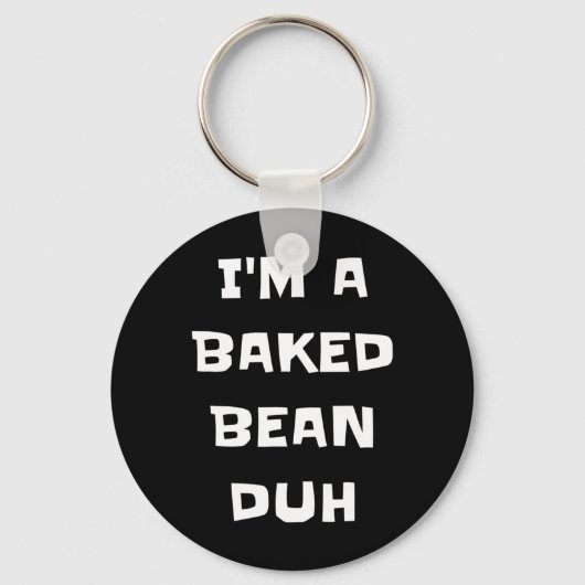 私はビンドゥー焼いたおもしろい怠け者簡単ハロウィンコスト キーホルダー (正面)