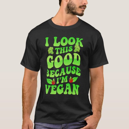 私はビーガンだから Tシャツ (正面)