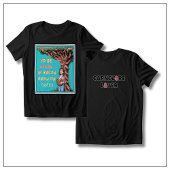 私はビーガンベーコンもしの木の上に成長したベーコンになるベーコン愛好家 トライブレンドTシャツ