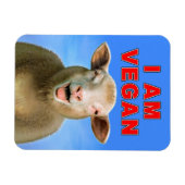 私はビーガン マグネット (横)
