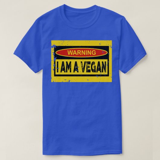 私はビーガン Tシャツ (デザイン正面)