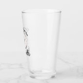 私はビーチに行きたい タンブラーグラス (左)