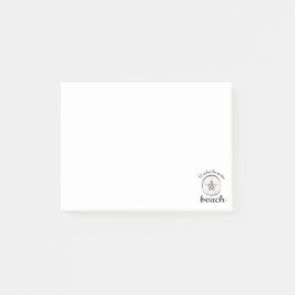 私はビーチに行きたい ポストイット