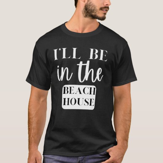 私はビーチハウスビーチ活動に Tシャツ (正面)