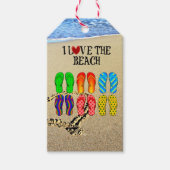 私はビーチ ギフトタグ (正面)