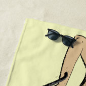 私はビーチ ビーチタオル (インサイチュ)