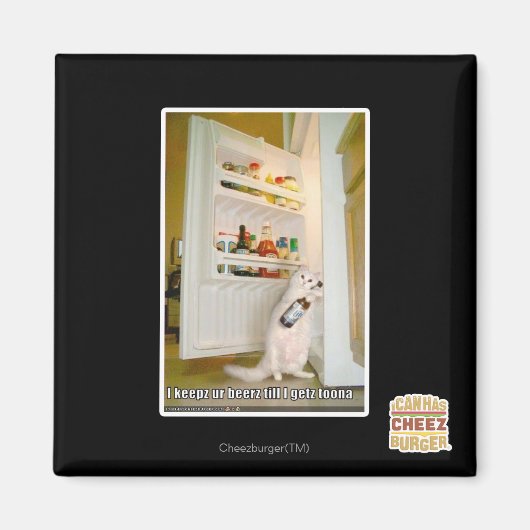 私はビーツをキープする マグネット (正面)