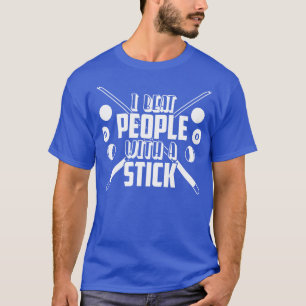 私はビートの人々をビリヤードの棒で Tシャツ