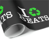 私はビートをリサイクルします ラッピングペーパー (ロールコーナー)