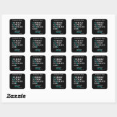 私はビート...PCOS スクエアシール (シート)