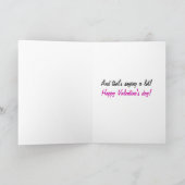 私はビールのバレンタインのカードが大好きというより、あなたを愛している シーズンカード (内部)