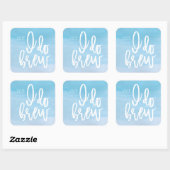 私はビールのレーベルを作結婚るボトル スクエアシール (シート)