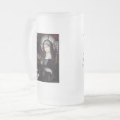 "私はビールのgreatlakeをのための…頂きます フロストグラスビールジョッキ (正面左)