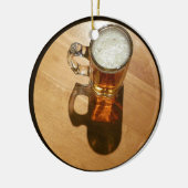 私はビールを愛します セラミックオーナメント (左)