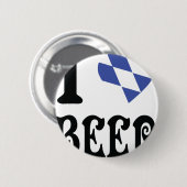 私はビールを愛します 缶バッジ (正面&裏面)