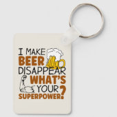 私はビールを消す キーホルダー (裏面)