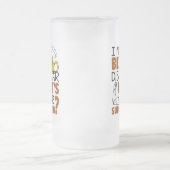 私はビールを消す フロストグラスビールジョッキ (中央)