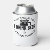 私はビールを飲んで知っているよ 缶クーラー (缶正面)