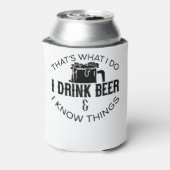 私はビールを飲んで知っているよ 缶クーラー (缶裏面)