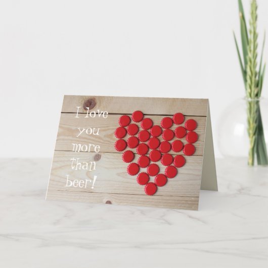 私はビールバレンタインよりも貴方が大好きだ シーズンカード (正面)
