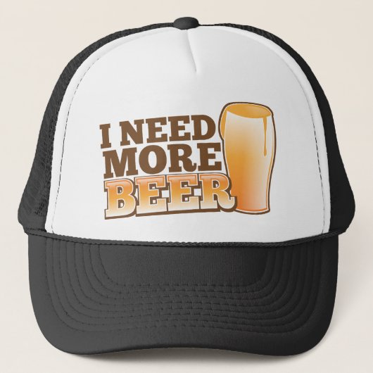 私はビール店からのより多くのビールを必要とします キャップ (正面)